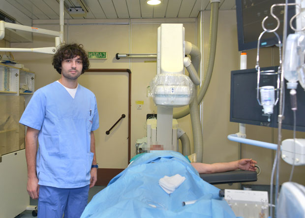 Стент се убаци за 30 секунди